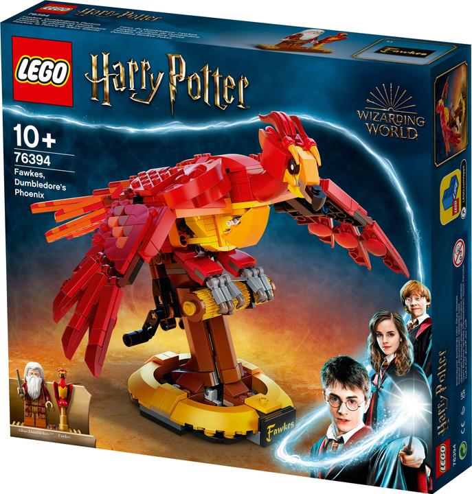 Actual product image LEGO Fawkes, Dumbledore's Phoenix (76394, LEGO Harry Potter, LEGO Rare Sets)