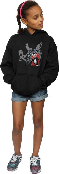 Actual product image Disney Girls Nightmare Before Christmas Ghosts Of Jack Hoodie (140, 146)