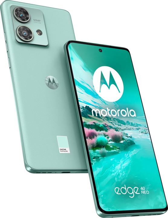 Motorola Edge 40 Neo (256 GB, Soothing Sea, 6.55", Dual SIM, 50 Mpx, 5G)