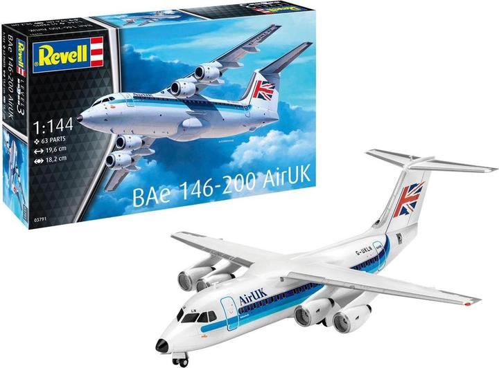 Actual product image Revell Bae 146 (RJ85)