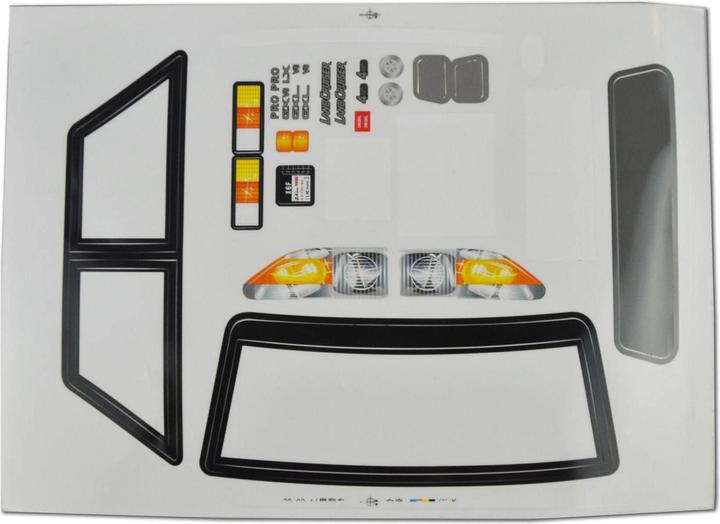 Immagine prodotto Amewi Corpo Pick-UP RCX10 Verde