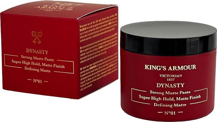 King's Armour DYNASTY Strong Matte Paste 110 ml (Haargel, 110 ml)
