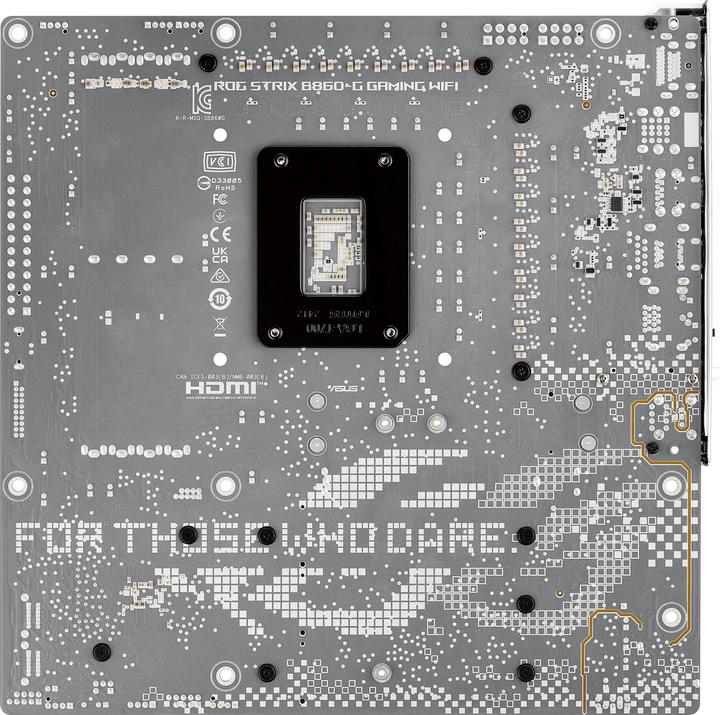 Actual product image ASUS ROG STRIX B860-G GAMING WIFI (LGA 1851, Intel B860, mATX)