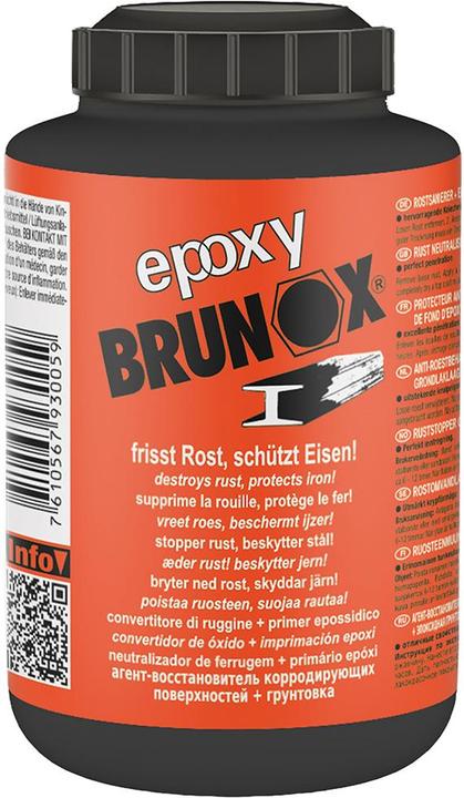 Image du produit Brunox Convertisseur de rouille époxy et apprêt (250 ml, Transparent)