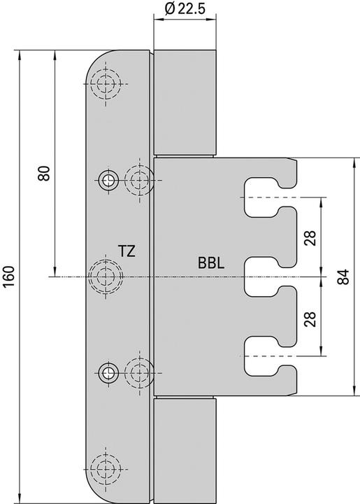 Produktbild Simonswerk Objektbänder VARIANT VX 7939/160-15/4,5 FD