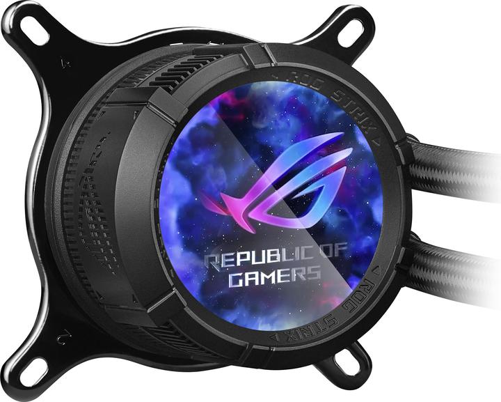 Actual product image ASUS ROG STRIX LC III 360 ARGB LCD (schwarz)