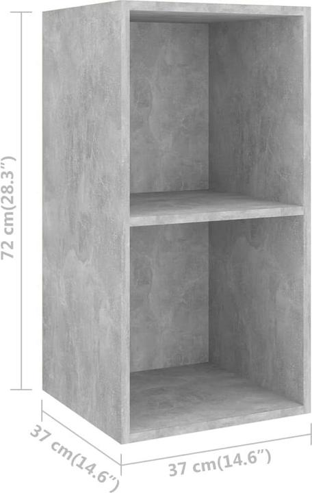 Produktbild VidaXL Wandschrank (37 x 37 x 72 cm)