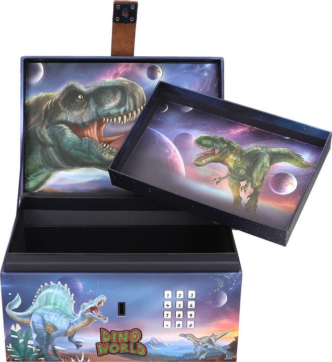Produktbild Magni DEPESCHE DINO World Schatztruhe mit LED Code und Sound