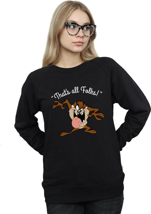 Immagine prodotto Looney Tunes That's All Folks Felpa Taz Donna (S)