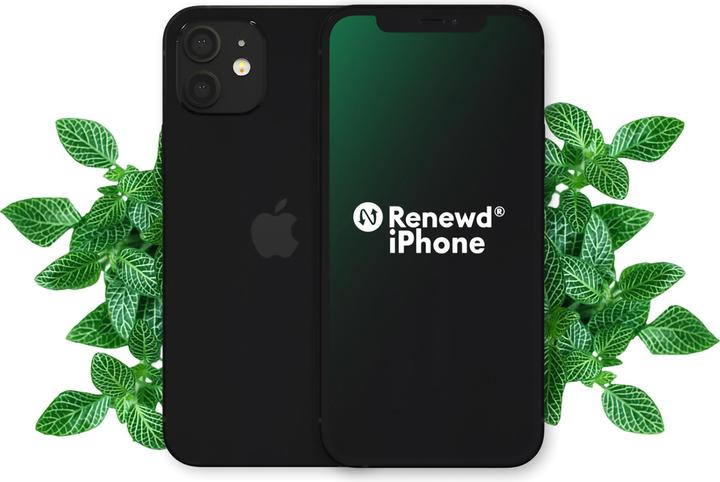 Renewd iPhone 12 Mini (64 GB, Black, 5.40", 12 Mpx, SIM + eSIM, A / Like new)