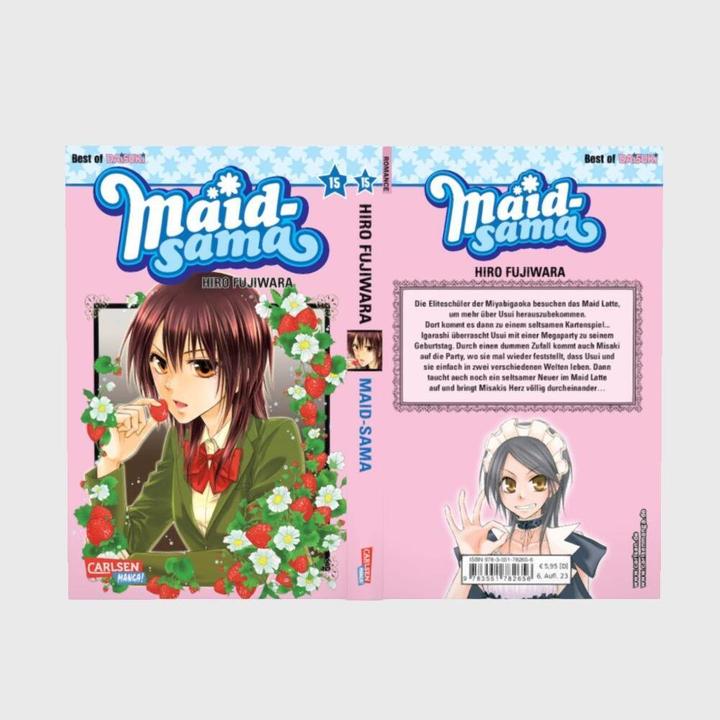 Actual product image Maid-sama, Band 15 (German, Hiro Fujiwara, 2014)