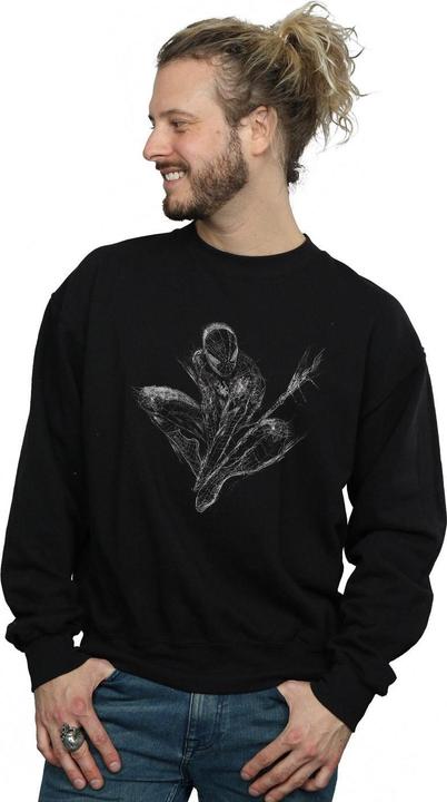 Image du produit - Sweat SPIDER-MAN WEB CROUCH - Homme (S)
