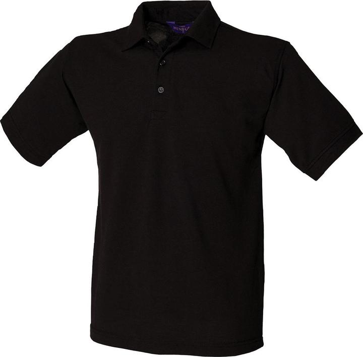 Henbury Schweres Polohemd aus Polycotton