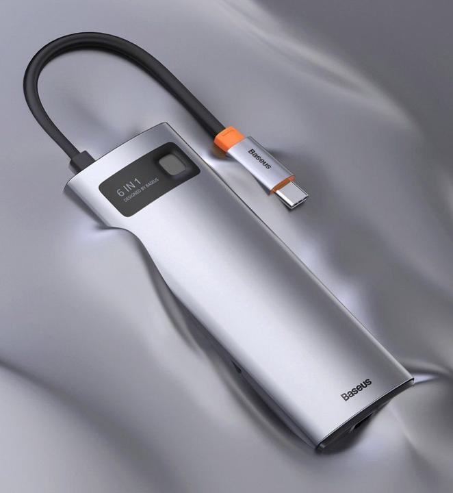 Produktbild Baseus Metal Gleam (USB-C, 6 Ports)