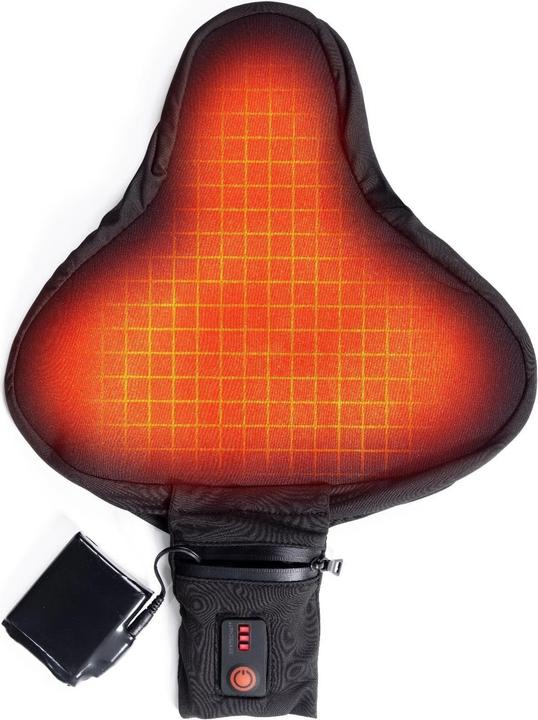 Actual product image Bertschat Heated bicycle saddle cover