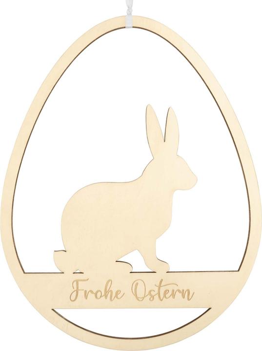 Immagine prodotto Geschenkkörbe CH Anello di Pasqua in legno "Bunny (1 x)
