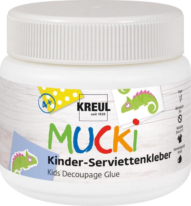 Image du produit Kreul Mucki Kinder-Serviettenkleber (150 g, 150 ml)