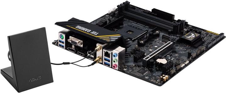 Actual product image ASUS TUF GAMING A520M-PLUS WIFI (AM4, AMD A520, mATX)
