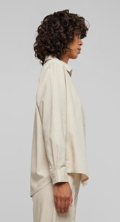 Produktbild Urban Classics Ladies Linen Mixed Oversized Shirt - 165597 (XXL)
