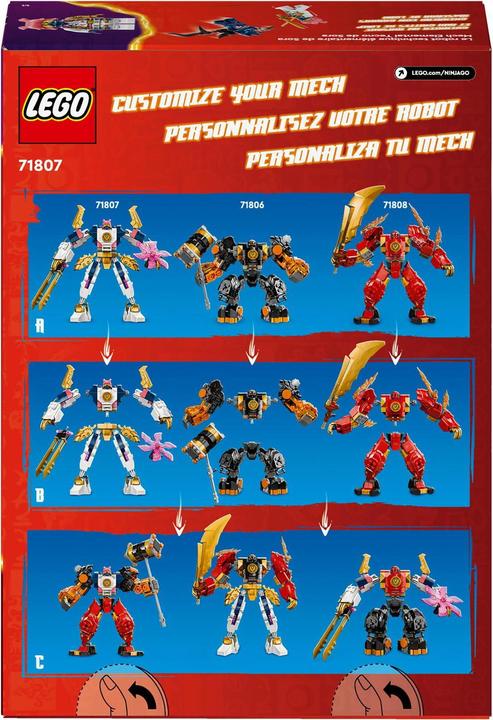 Immagine prodotto LEGO 71807 Tecnica Soras Mech (71807, LEGO Ninjago)