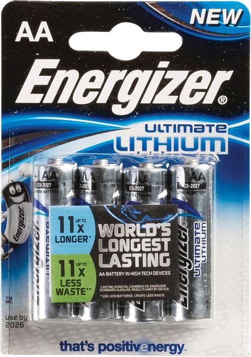 Image du produit Energizer Lithium ultime (4 pcs, AA, 3000 mAh)