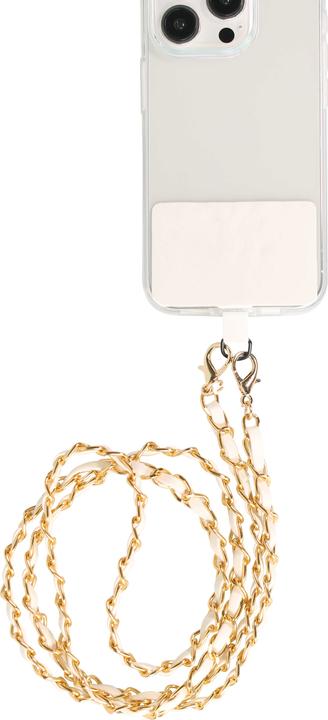 Immagine prodotto PhoneLook Lanière/lacet élégante et sophistiquée universelle pour smartphone en similicuir et métal