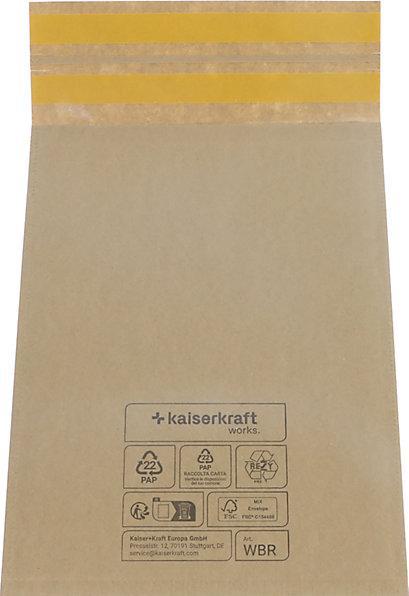 Produktbild kaiserkraft Versandtasche Wavebag™ Return terra (75 x)