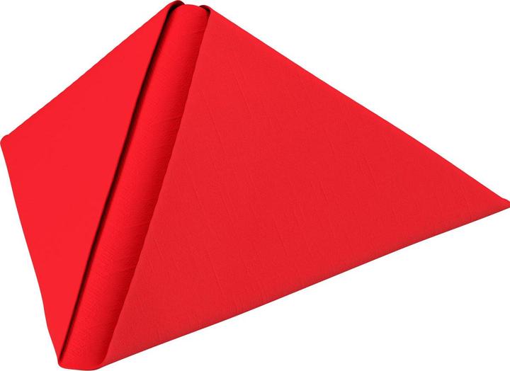 Produktbild Duni Serviet Dunilin 40x40 cm rød,12 pk x 45 stk/krt