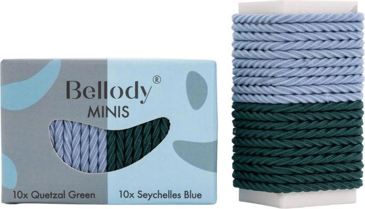 Bellody Minis Haargummis Quetzal Green/Seychelles Blue (Haargummi)