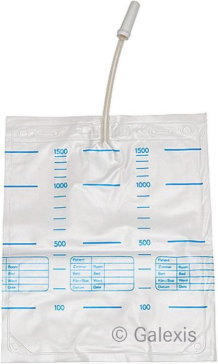 GHC Urinbeutel CAREFLOW 1.5l 90cm unst o Abl RV 10 Stk