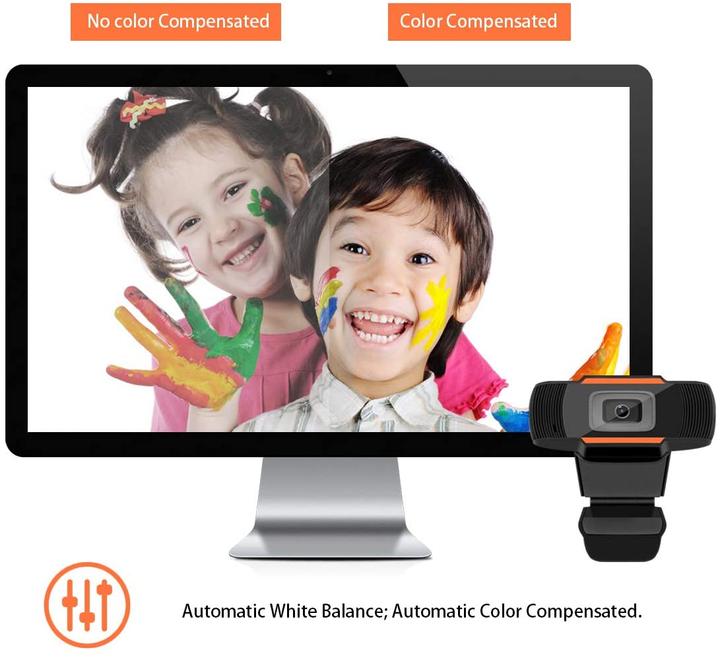 Actual product image PhoneLook High-resolution 1080p Full HD webcam 1920x1080 resolution 24bit True Col- Or (2.07 Mpx)
