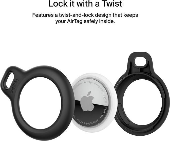 Produktbild Belkin AirTag Anhänger mit Schlaufe