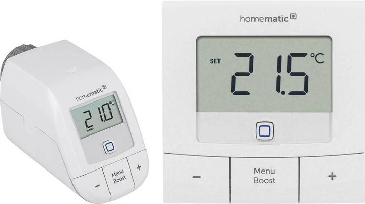 Produktbild Homematic IP Set: Heizkörperthermostat basic + Wandthermostat basic