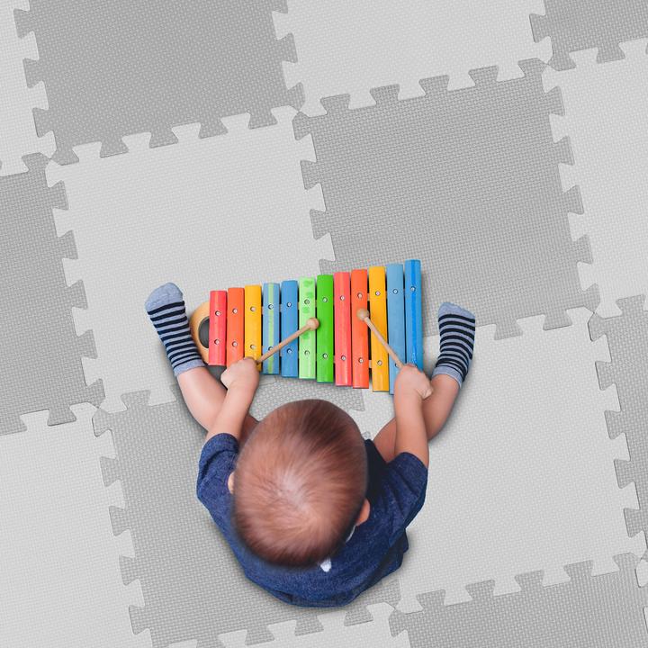 Image du produit Relaxdays Tapis puzzle (31,5 x 31,5 x 1 cm)