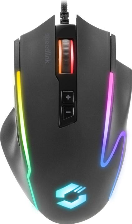 Image du produit Speedlink DECUS NX RGB Gaming Mouse, rubber-black (Filaire)