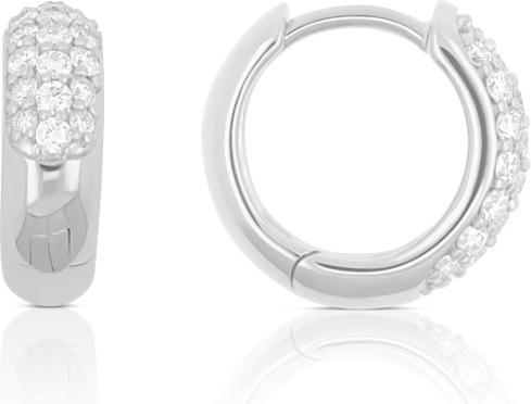 Actual product image Muau Creoles (750 platinum)