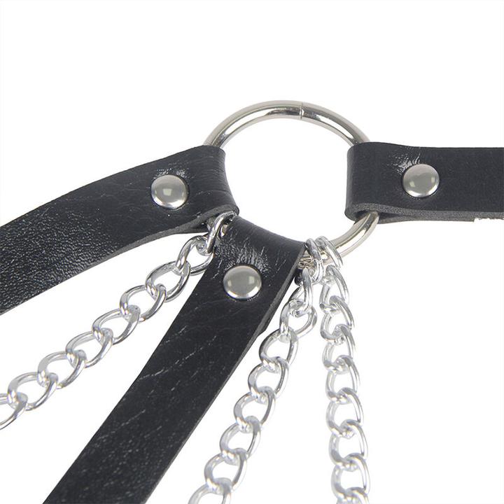 Immagine prodotto Subblime 953713 Cintura Bondage Punk Con Fibbia In Metallo Nera Taglia Unica