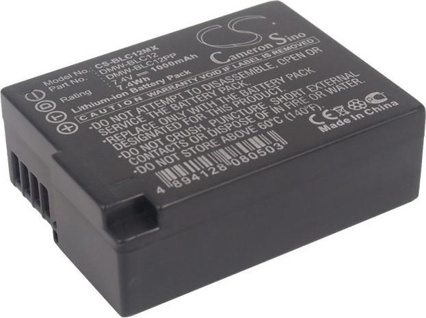 Actual product image GreenCell Batteri for DMW-BLC12 Panasonic FZ2000, 7.4V 1000mAh (Rechargeable battery)