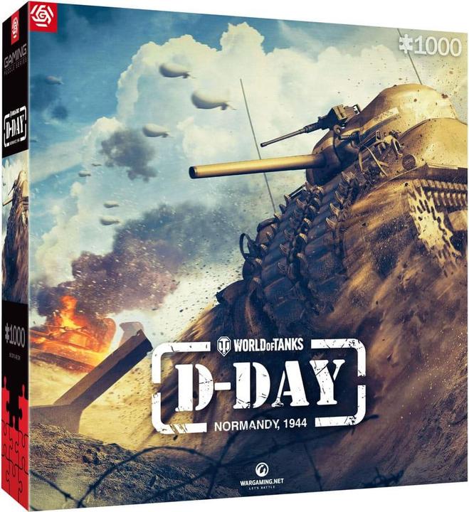 Immagine prodotto Good Loot Puzzle di massa di World of Tanks D-Day (1000 pezzi)