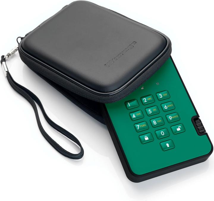 Immagine prodotto iStorage diskAshur² - Disco rigido - crittografato - 5 TB - esterno (portatile) (5 TB)
