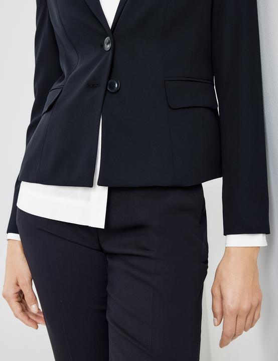 Produktbild Gerry Weber Kurzer Blazer mit Revers Blazer Langarm gefüttert - 44374 (40)