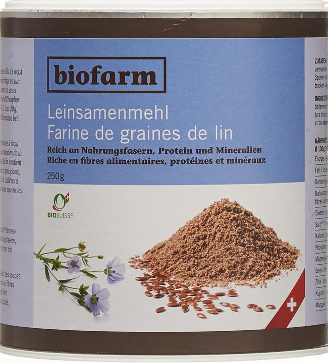 Actual product image Biofarm Flaxseed meal bud CH (296 g)
