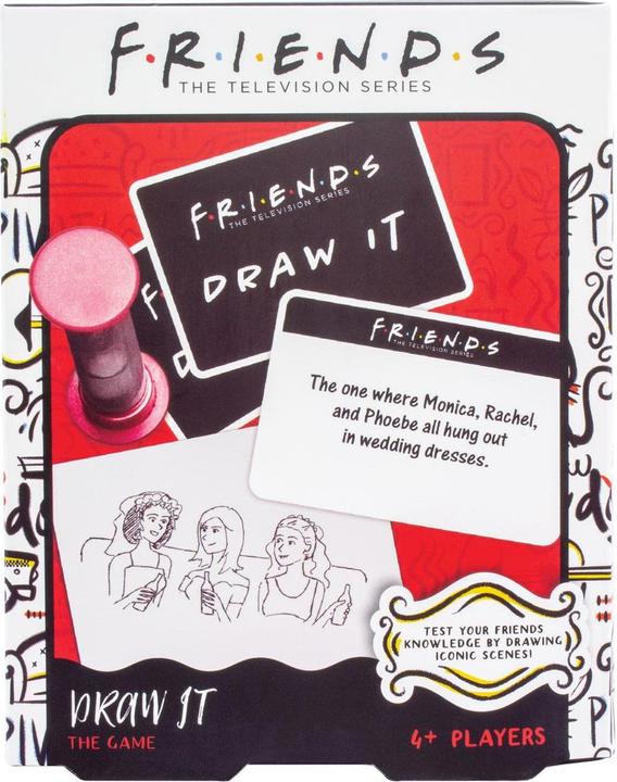 Produktbild Motivsticker Friends 4 Blatt, Motive und Buchstaben
