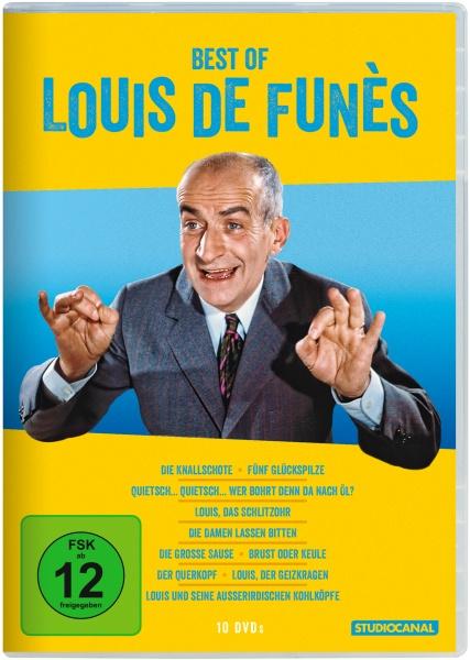 Produktbild Best of Louis de Funes (DVD, 2023, Deutsch, Französisch)