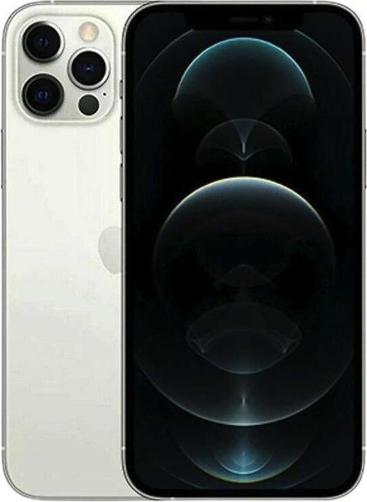 Immagine prodotto Trant.ch iPhone 12 Pro (256 GB, Argento, 6.10", SIM + eSIM, B / Molto bene)