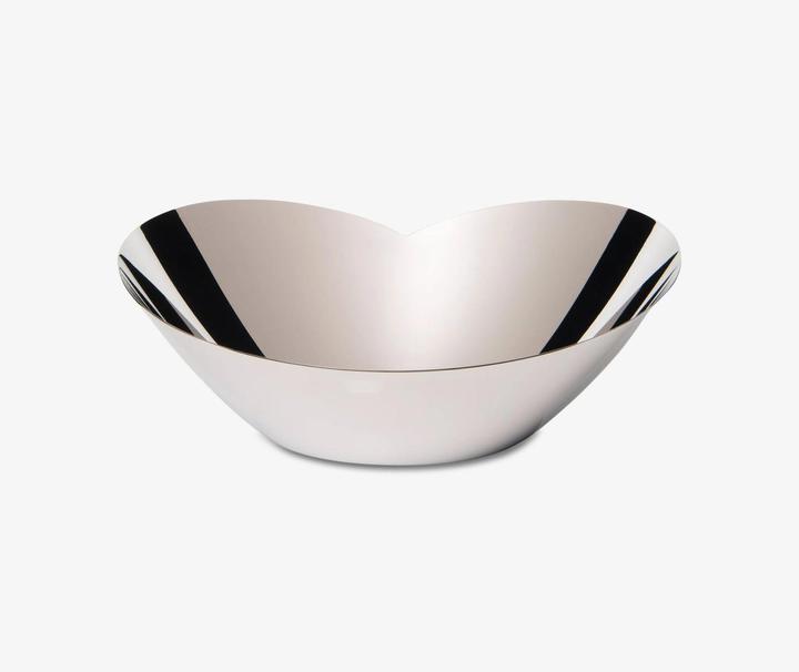 Produktbild Alessi Salatschüssel aus Edelstahl Silberfarben (34 cm, 3 l, 1 x)