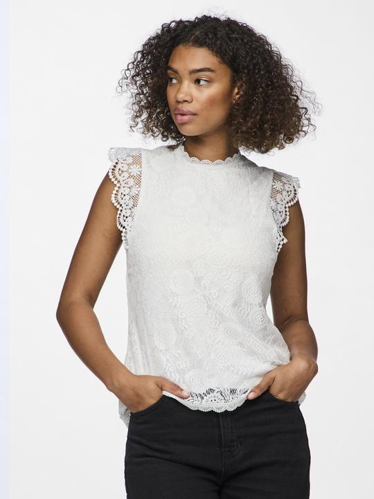 Actual product image Pieces Pcolline Sl Lace Top Noos (XXL)