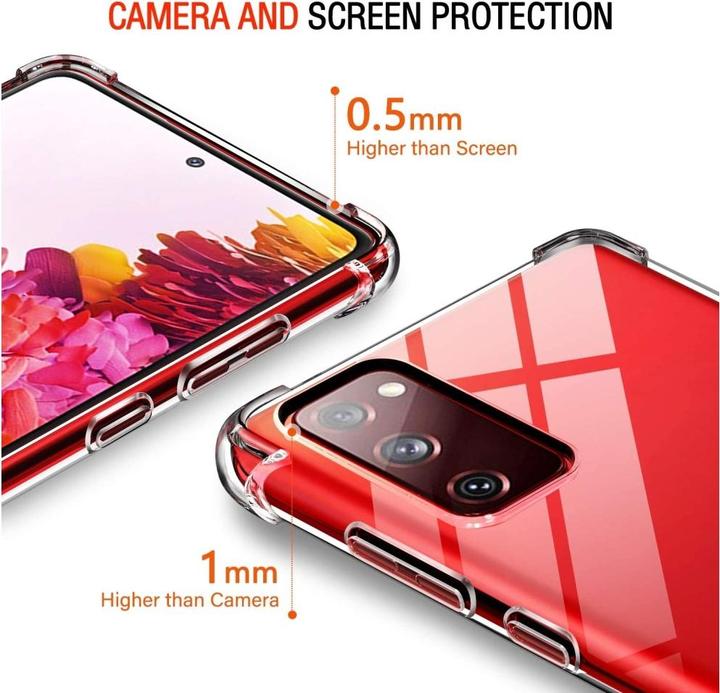 Actual product image Screenguard Crystal Clear Case Bumper (Samsung Galaxy S20 FE)