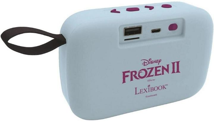 Immagine prodotto Lexibook Altoparlante radio portatile Bluetooth Disney Frozen con finitura in tessuto (BT018FZ)