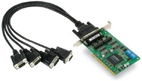 Image du produit Moxa CP-134U-DB9M - PCI - RS-422,RS-485 - CE - FCC - RoHS - 0 - 55 °C - -20 - 85 °C - -
